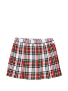 Gonna per bambina Paio Crippa Kids bianca con motivo scozzese BUCANEVE 4028 PAIO CRIPPA KIDS 