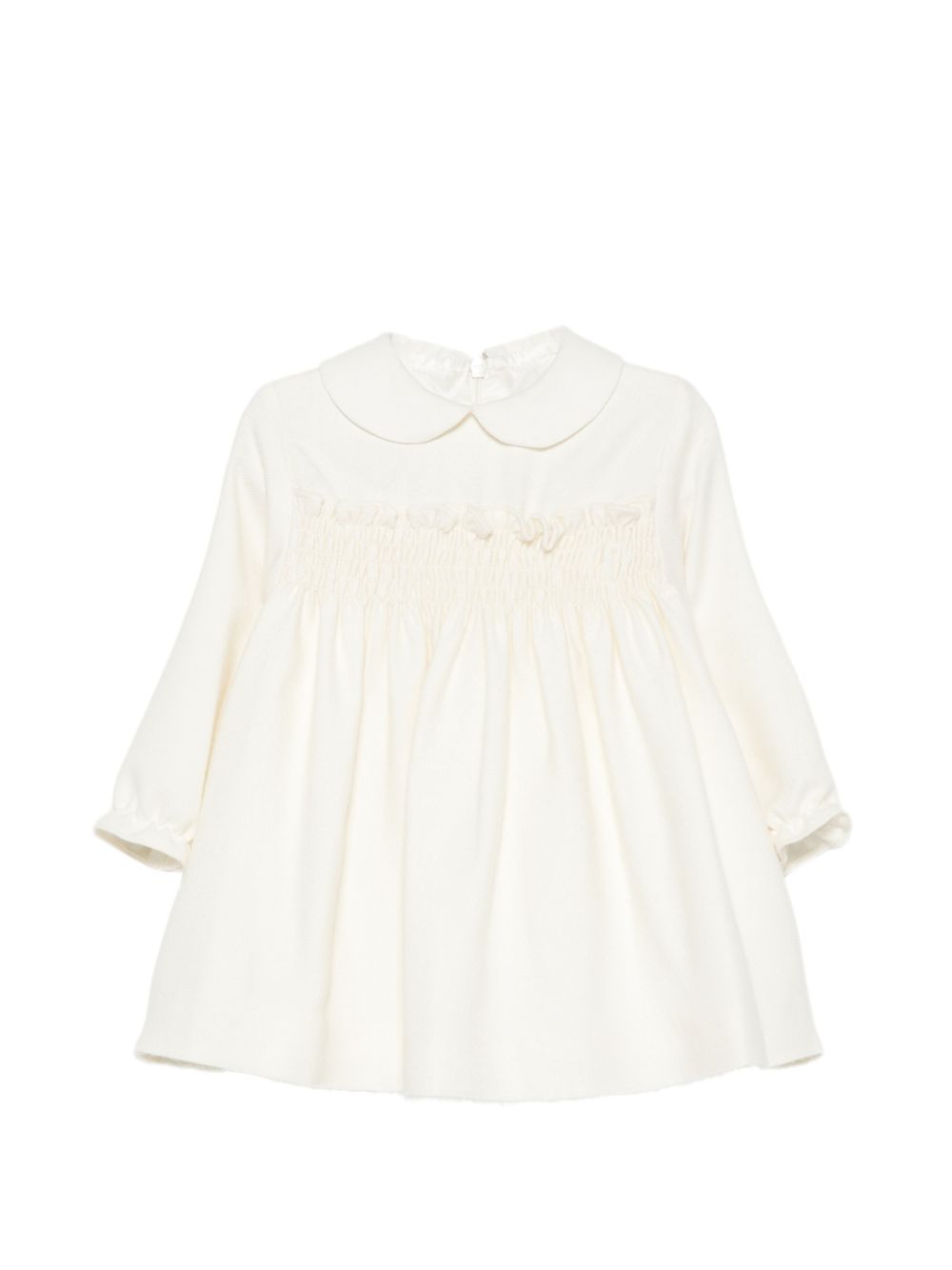 Abito per neonata Paio Crippa Kids bianco con colletto alla Peter Pan ELETTRA 2 PAIO CRIPPA KIDS 