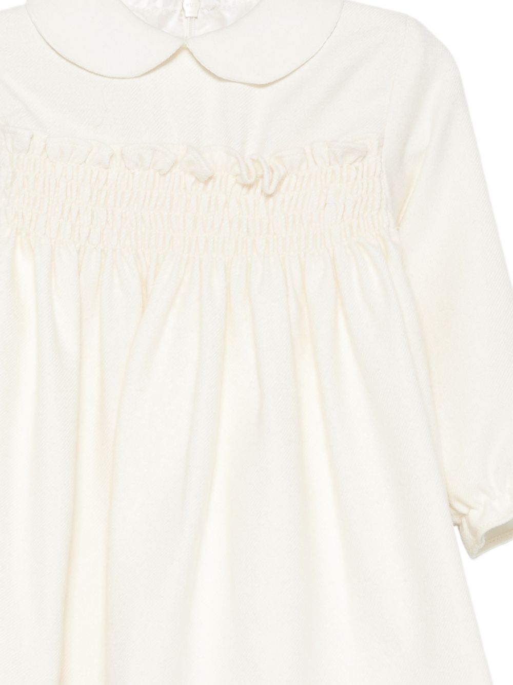 Abito per neonata Paio Crippa Kids bianco con colletto alla Peter Pan ELETTRA 2 PAIO CRIPPA KIDS 