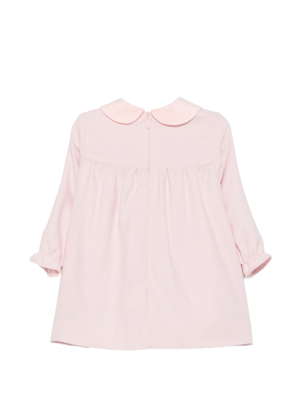 Abito per neonata Paio Crippa Kids rosa con dettaglio con punto smock ELETTRA 33 PAIO CRIPPA KIDS 