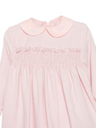 Abito per neonata Paio Crippa Kids rosa con dettaglio con punto smock ELETTRA 33 PAIO CRIPPA KIDS 