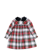 Abito per neonata Paio Crippa Kids multicolore con motivo tartan ELETTRA 4028 PAIO CRIPPA KIDS 