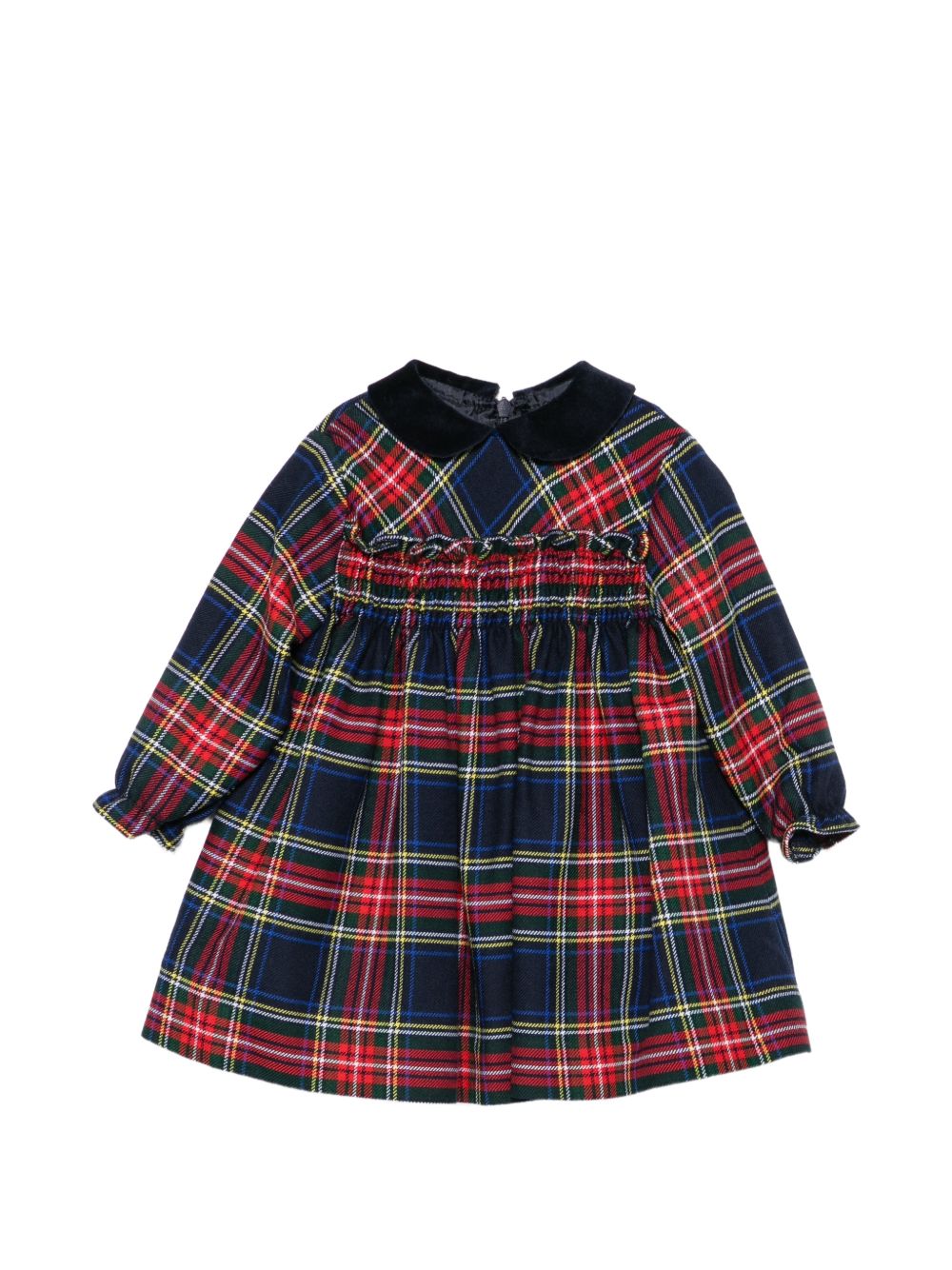Abito per neonata Paio Crippa Kids multicolore con motivo tartan ELETTRA 4588 PAIO CRIPPA KIDS 