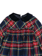 Abito per neonata Paio Crippa Kids multicolore con motivo tartan ELETTRA 4588 PAIO CRIPPA KIDS 
