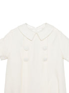 Tutina per neonato Paio Crippa Kids bianca con chiusura posteriore con zip FICO 2 PAIO CRIPPA KIDS 