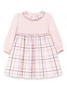 Abito per neonata Paio Crippa Kids rosa con fantasia a quadri LUCIA 33/4638 PAIO CRIPPA KIDS 