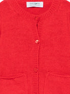 Cardigan per neonato Paio Crippa Kids rosso con bottoni ORTISEI 22 PAIO CRIPPA KIDS 
