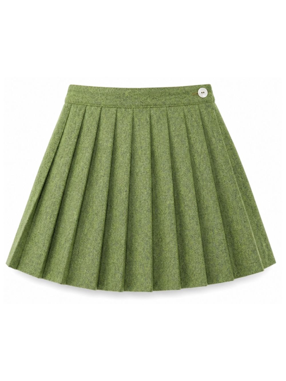 Gonna per bambina Paio Crippa Kids verde con effetto mélange RANUNCOLO 54 PAIO CRIPPA KIDS 