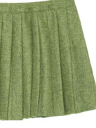 Gonna per bambina Paio Crippa Kids verde con effetto mélange RANUNCOLO 54 PAIO CRIPPA KIDS 