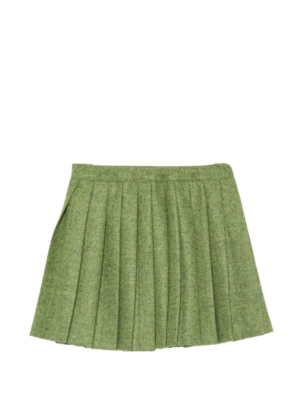 Gonna per bambina Paio Crippa Kids verde con effetto mélange RANUNCOLO 54 PAIO CRIPPA KIDS 
