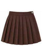 Gonna per bambina Paio Crippa Kids marrone finitura spazzolata RANUNCOLO 84 PAIO CRIPPA KIDS 