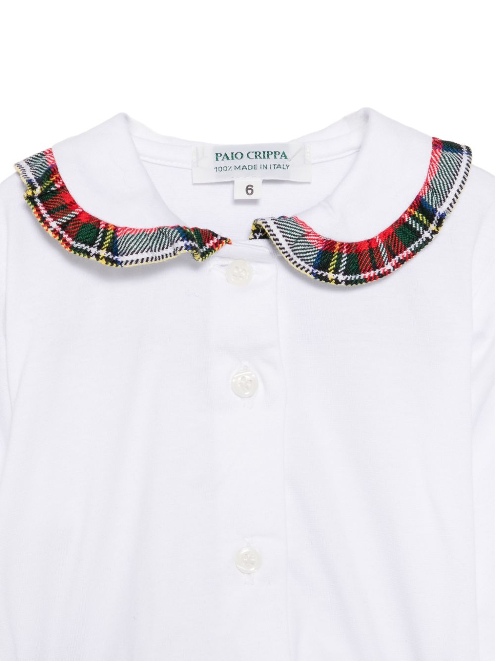 Set t-shirt e gonna per neonata Paio Crippa Kids multicolore con motivo tartan SASSOFONO MIMOSA 1/4028 PAIO CRIPPA KIDS 