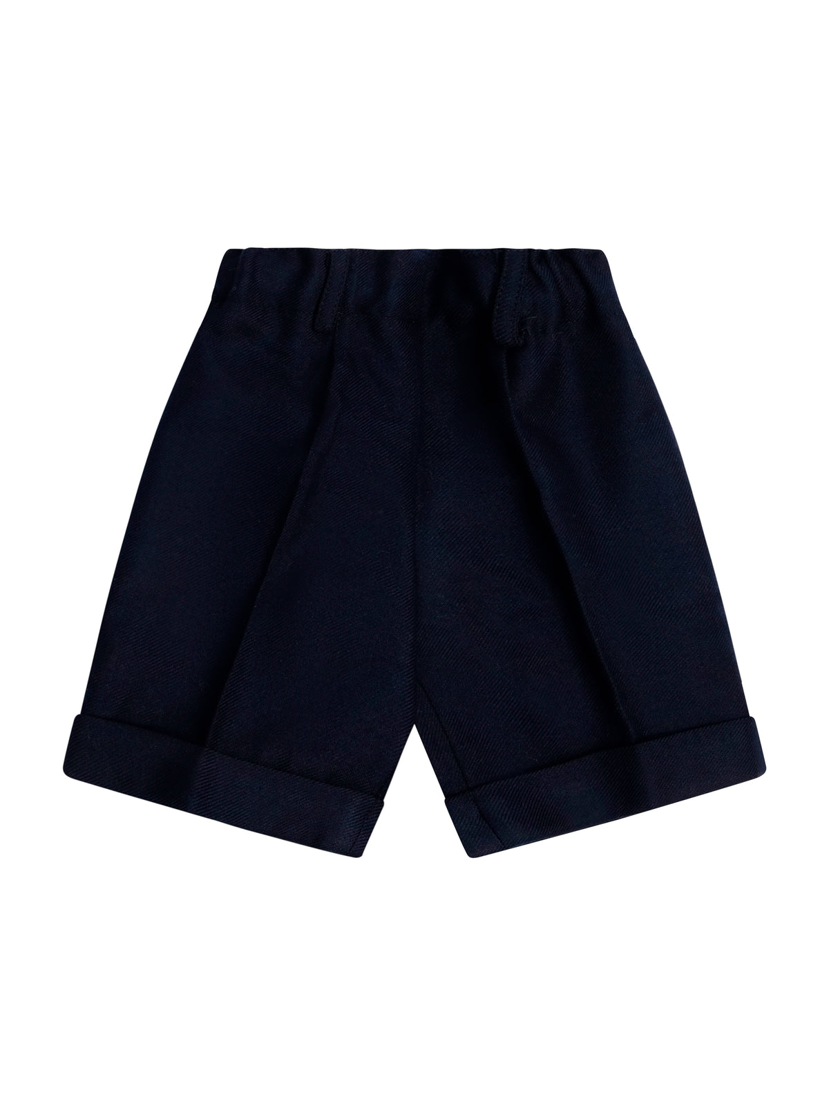Shorts per neonato Paio Crippa Kids blu con passanti per cintura ULIVO. 78 PAIO CRIPPA KIDS 