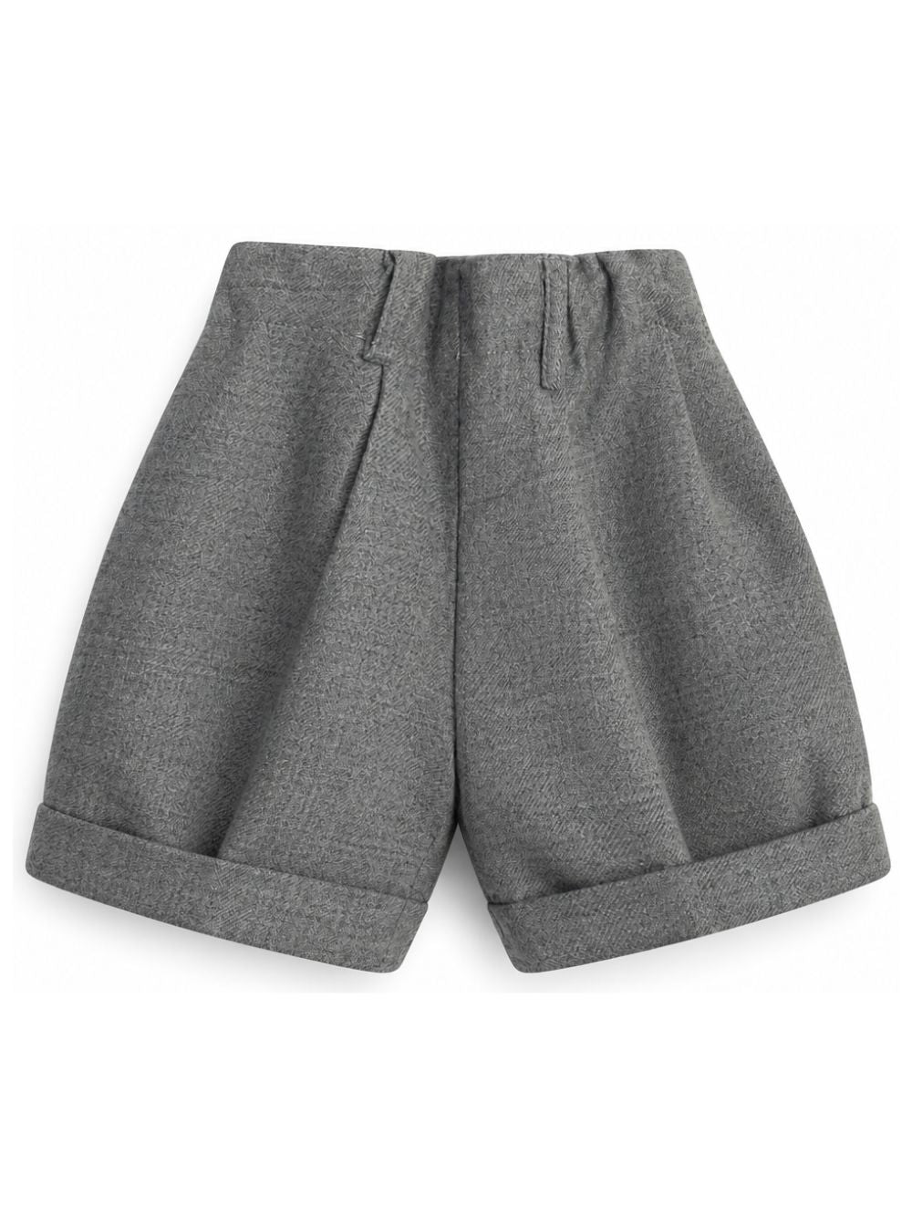 Shorts per neonato Paio Crippa Kids grigi con passanti per cintura ULIVO. 93 PAIO CRIPPA KIDS 