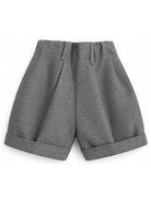 Shorts per neonato Paio Crippa Kids grigi con passanti per cintura ULIVO. 93 PAIO CRIPPA KIDS 
