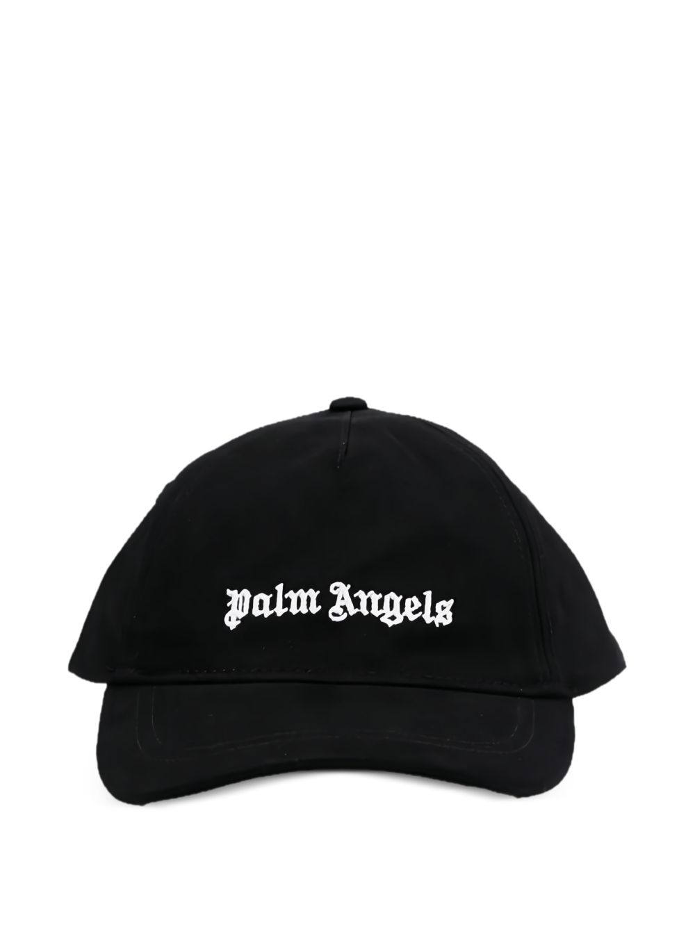 Cappello per neonato Palm Angels Kids nero con ricamo frontale del logo F6PAJBBC223 110 PALM ANGELS KIDS 