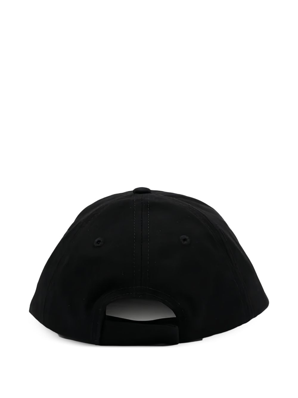 Cappello per neonato Palm Angels Kids nero con ricamo frontale del logo F6PAJBBC223 110 PALM ANGELS KIDS 