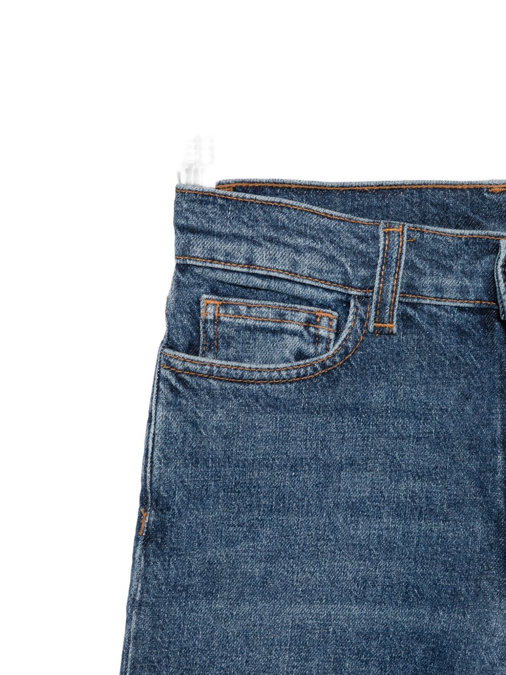 Jeans per bambino Palm Angels Kids denim con applicazione logo F6PAJBDP067 126 PALM ANGELS KIDS 