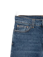 Jeans per bambino Palm Angels Kids denim con applicazione logo F6PAJBDP067 126 PALM ANGELS KIDS 