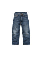 Jeans per bambino Palm Angels Kids denim con applicazione logo F6PAJBDP067 126 PALM ANGELS KIDS 