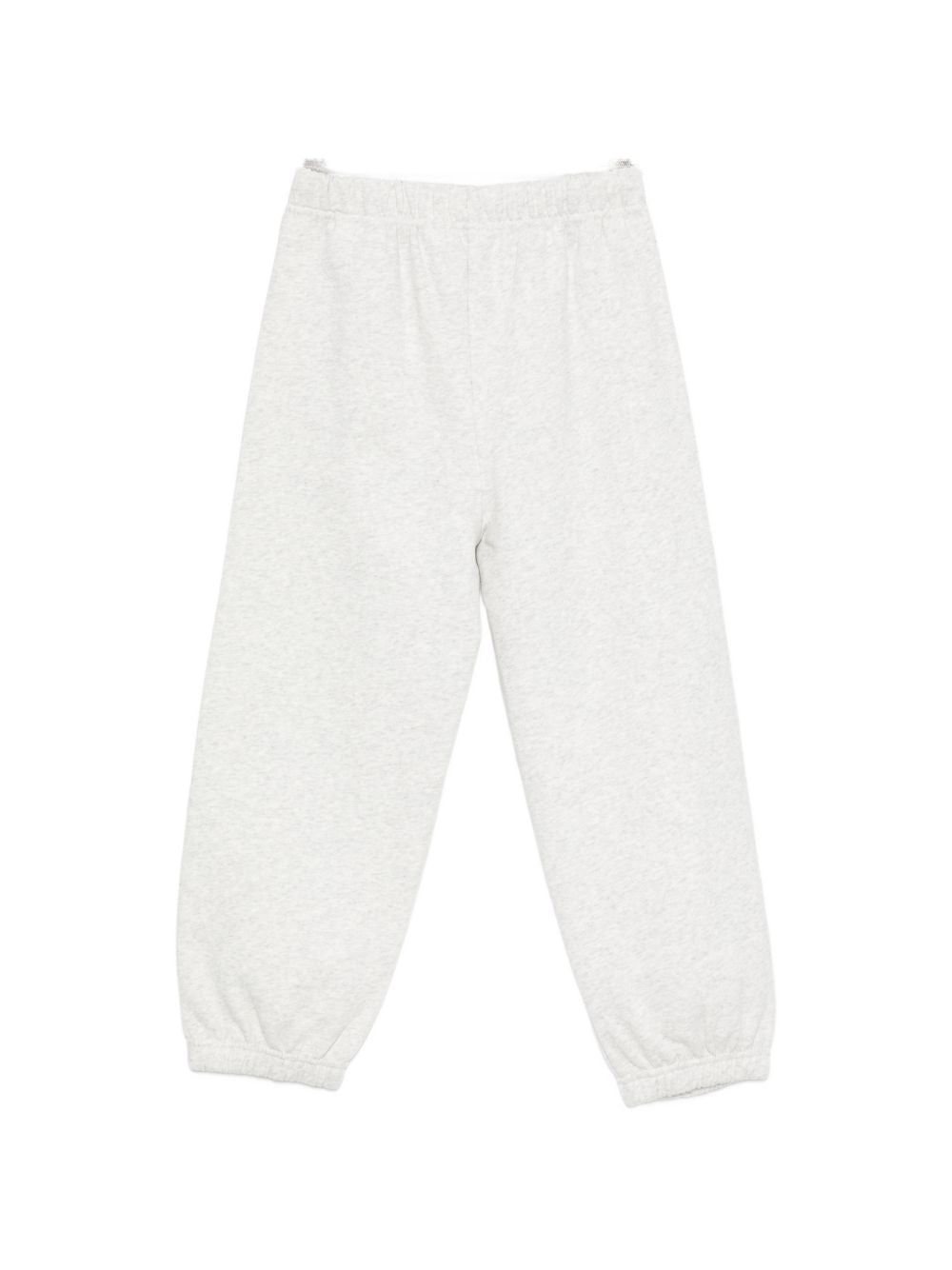 Pantatuta per bambino Palm Angels Kids grigio con stampa logo sul davanti F6PAJBFP016 101 PALM ANGELS KIDS 