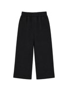 Pantaloni per bambino Palm Angels Kids nero con stampa logo sul davanti F6PAJBFP027 110 PALM ANGELS KIDS 