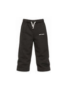 Pantatuta per bambino Palm Angels Kids nero con stampa logo sul davanti F6PAJBFP062 110 PALM ANGELS KIDS 