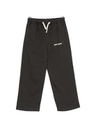 Pantatuta per bambino Palm Angels Kids nero con stampa logo sul davanti F6PAJBFP062 110 PALM ANGELS KIDS 