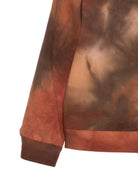Giacca per bambino Palm Angels Kids marrone con stampa logo tie-dye F6PAJBJK159 590 PALM ANGELS KIDS 