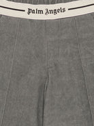 Pantaloni per bambino Palm Angels Kids grigi con logo in vita F6PAJBPA139 110 PALM ANGELS KIDS 