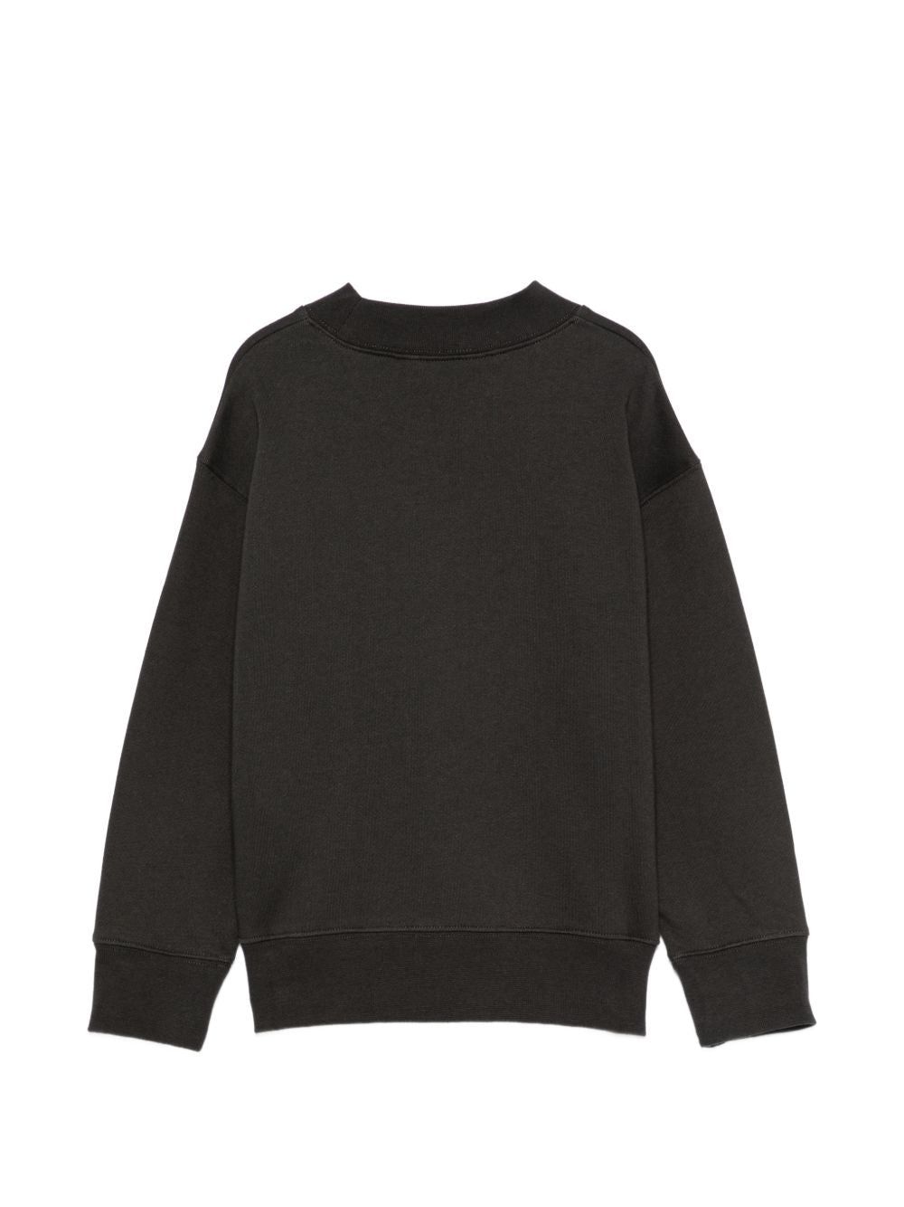 Felpa per bambini Palm Angels Kids nera con stampa logo sul davanti F6PAJBSW102 110 PALM ANGELS KIDS 