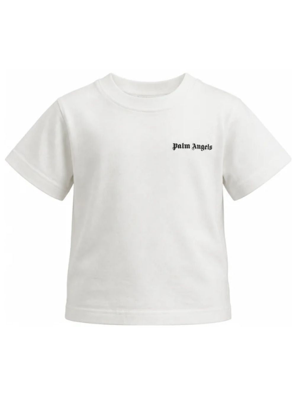T-shirt per bambini Palm Angels Kids bianca con stampa logo F6PAJBTH017 412 PALM ANGELS KIDS 