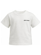 T-shirt per bambini Palm Angels Kids bianca con stampa logo F6PAJBTH017 412 PALM ANGELS KIDS 
