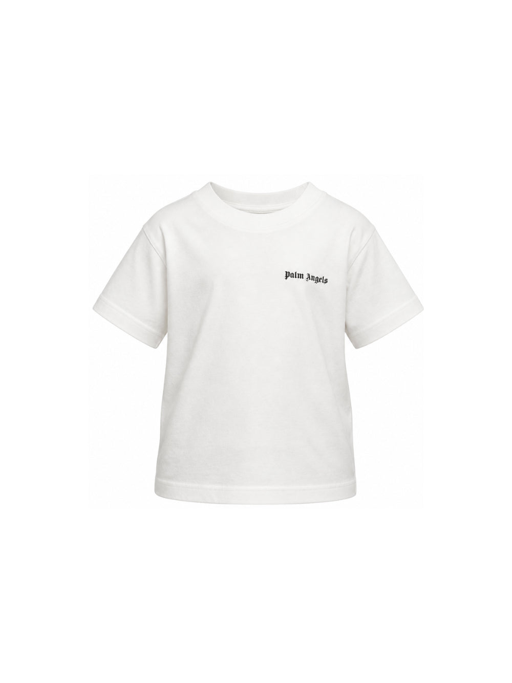T-shirt per bambino Palm Angels Kids bianca con stampa del logo F6PAJBTH026 412 PALM ANGELS KIDS 