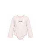 Body per bambina Palm Angels Kids rosa con maniche larghe F6PAJGBY042 042 PALM ANGELS KIDS 