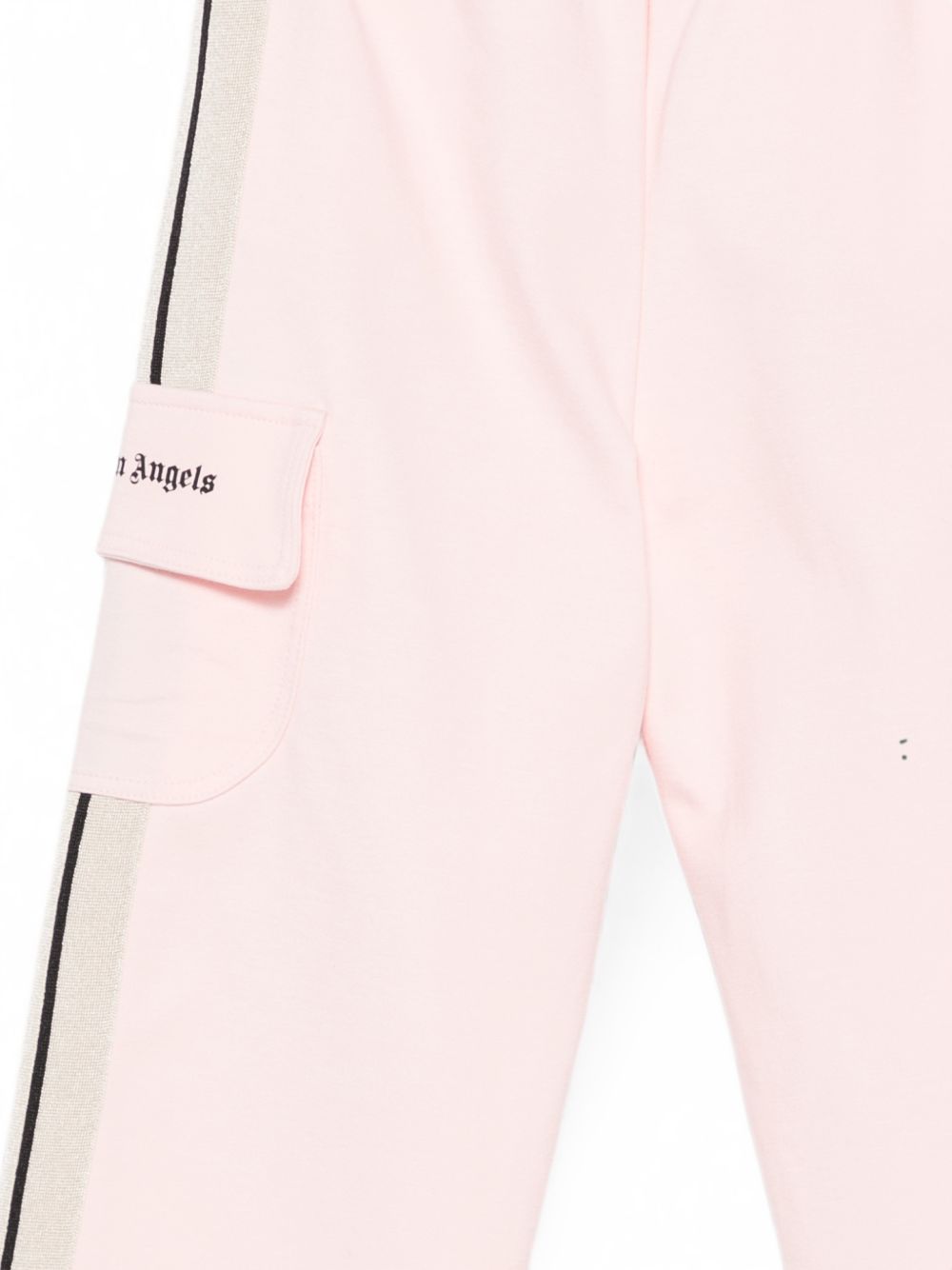 Cargo con stampa per bambina Palm Angels Kids rosa con logo laterale F6PAJGFP040 042 PALM ANGELS KIDS 