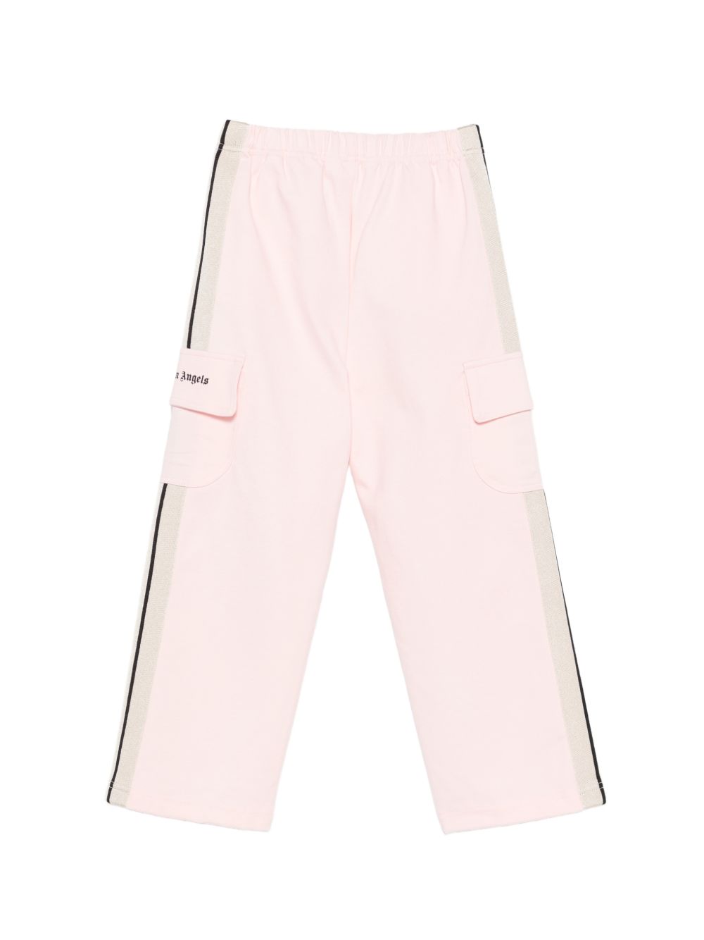 Cargo con stampa per bambina Palm Angels Kids rosa con logo laterale F6PAJGFP040 042 PALM ANGELS KIDS 