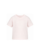 T-shirt per bambina Palm Angels Kids rosa con dettaglio logo F6PAJGTH034 042 PALM ANGELS KIDS 