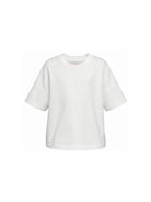 T-shirt per bambina Palm Angels Kids bianca con stampa logo F6PAJGTH064 412 PALM ANGELS KIDS 