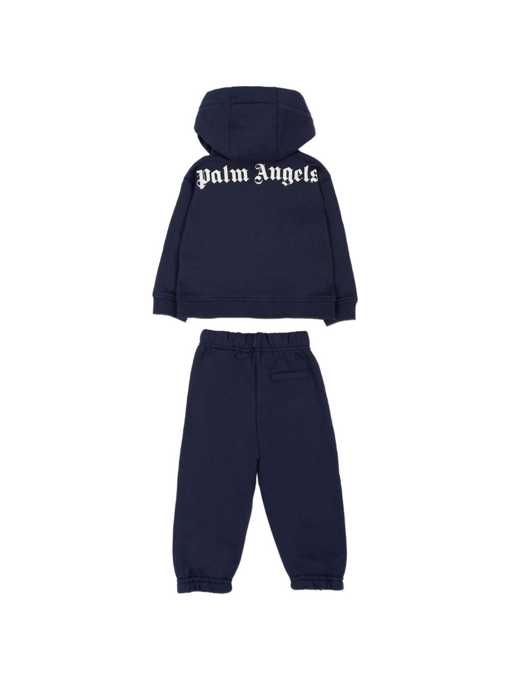 Tuta sportiva per neonato Palm Angels Kids blu con logo F6PANBTP180 1528 PALM ANGELS KIDS 