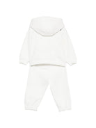 Tuta sportiva per neonato Palm Angels Kids bianca con logo F6PANBTP180 412 PALM ANGELS KIDS 