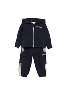 Completo sportivo per neonato Palm Angels Kids blu con cappuccio F6PANBTP202 1528 PALM ANGELS KIDS 