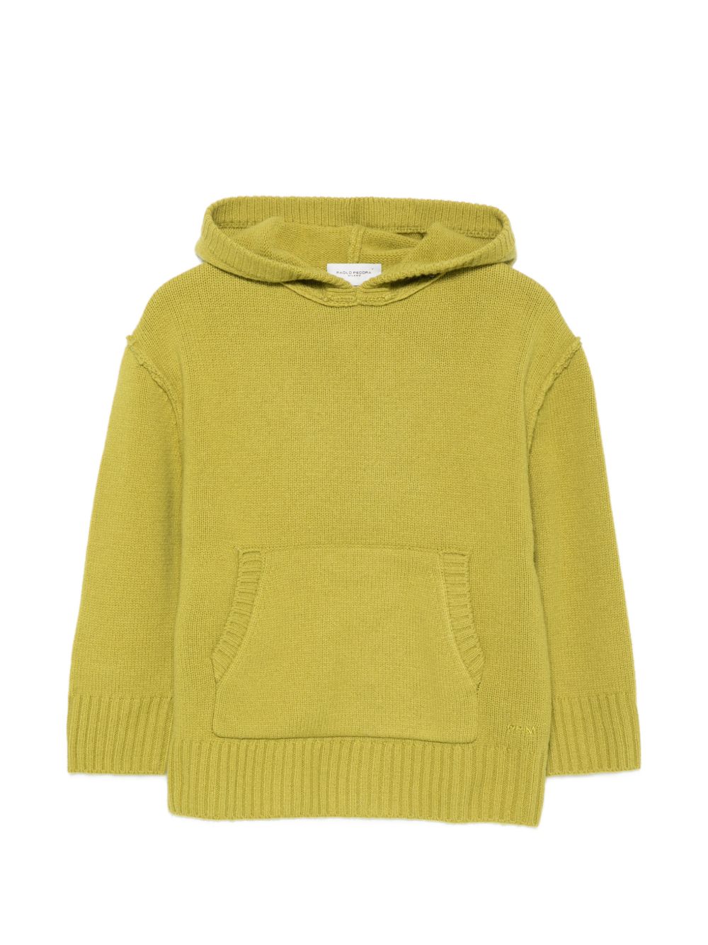 Felpa per bambino Paolo Pecora Kids verde lavorata a maglia PP4394 KIWI PAOLO PECORA KIDS 