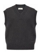 Gilet per bambino Paolo Pecora Kids grigio con trama a coste PP4401 GRIGM PAOLO PECORA KIDS 