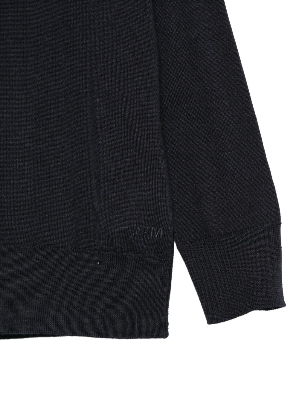 Maglione per bambino Paolo Pecora Kids blu con colletto stile polo PP4404 BLU PAOLO PECORA KIDS 