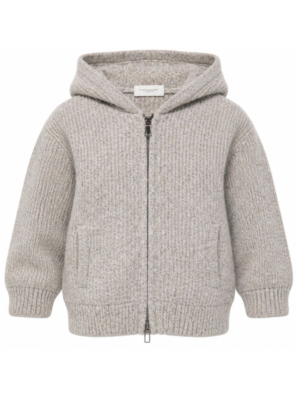 Maglione per bambino Paolo Pecora Kids grigio con cerniera PP4409 GRIGM PAOLO PECORA KIDS 