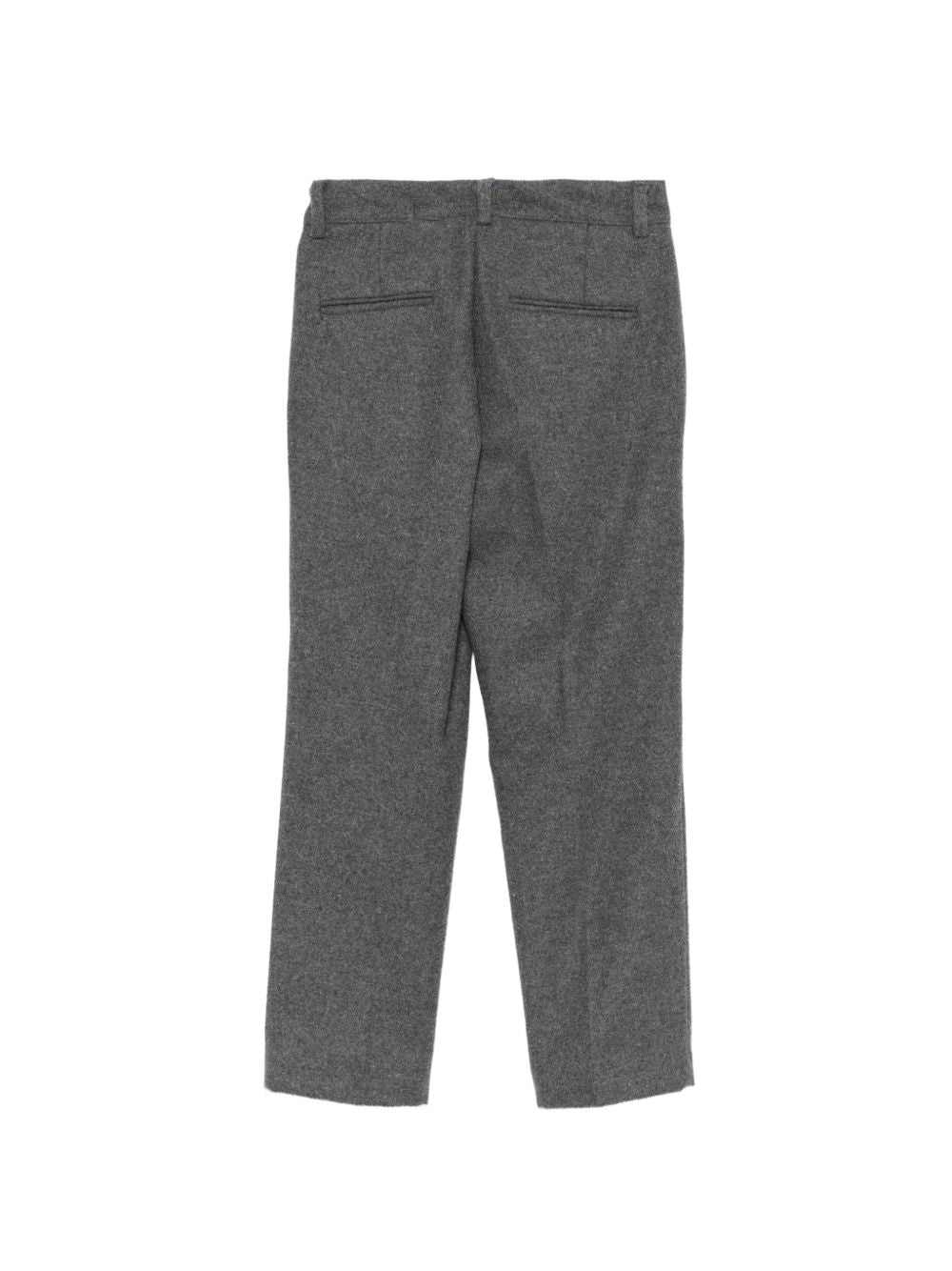 Pantaloni per bambino Paolo Pecora Kids grigi con dettagli a pieghe PP4422 GRIGM PAOLO PECORA KIDS 