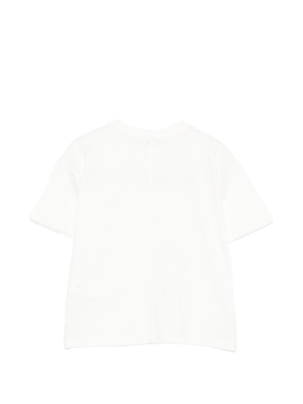 T-shirt per bambino Paolo Pecora Kids bianca con cucitura sul retro PP4443 LATTE PAOLO PECORA KIDS 
