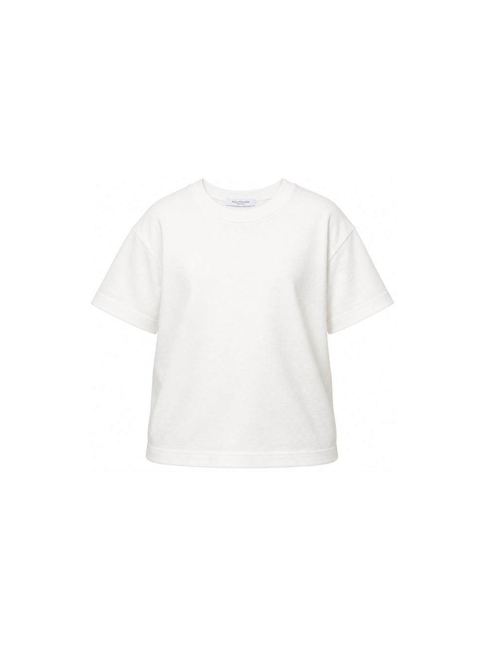 T-shirt per bambino Paolo Pecora Kids bianca con cucitura sul retro PP4443 LATTE PAOLO PECORA KIDS 