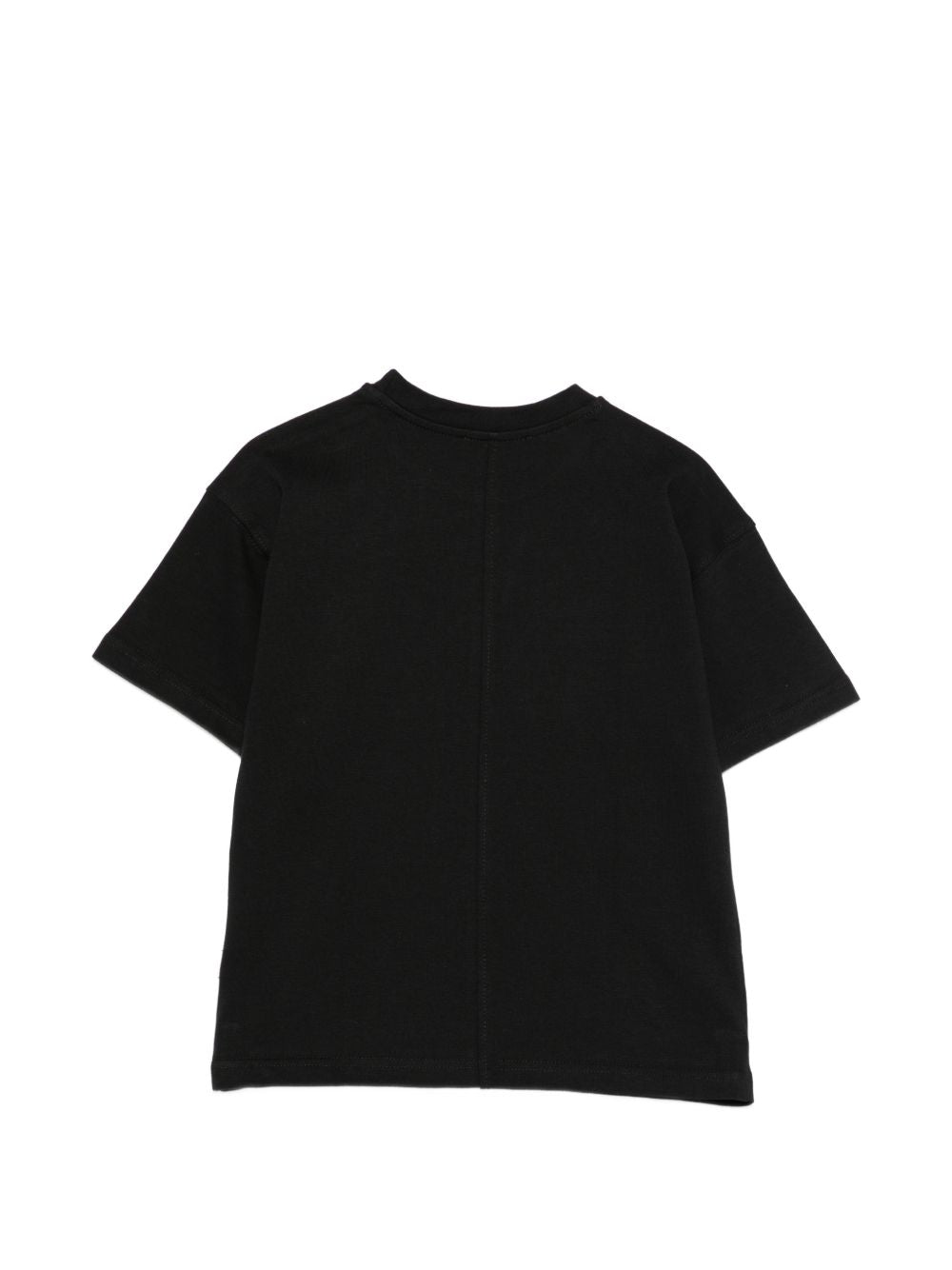 T-shirt per bambino Paolo Pecora Kids nera con cucitura sul retro PP4443 NERO PAOLO PECORA KIDS 